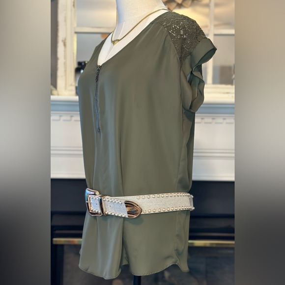 The Athena Pearl Studded Belt - Picture 3 of 7